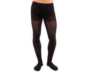 GLAMORY Collants pour hommes Microman 100 Noir 4XL