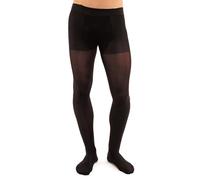 GLAMORY Microman, 100 deniers, Noir, XXL Große Größen Men's