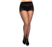 GLAMORY Supersize 20 très grand collant fin jusqu'à la taille plus 10XL grande taille Noir 8XL-10XL
