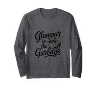 Glamour in The Garbage Cute Funny Trash Panda Raton Laveur Manche Longue