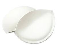 Glamour Secrets Coussinet de soutien-gorge push-up remplis de gel Ivoire Bonnet A/B ou B/C - blanc cassé -