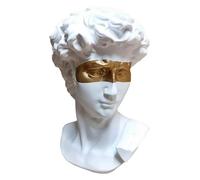 GlamourYard Décoration de Porche Statue de tête David Grec, Figurine Classique, Artisanat d'art, décoration Table for la Maison Esculturas Decorativas Modernas