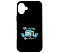 Glamping Grandma Happy Camper Cadeaux Coque pour iPhone 16 Plus