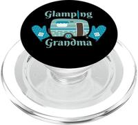 Glamping Grandma Happy Camper Cadeaux PopSockets PopGrip pour MagSafe