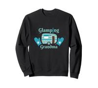 Glamping Grandma Happy Camper Cadeaux Sweatshirt