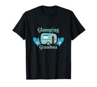 Glamping Grandma Happy Camper Cadeaux T-Shirt