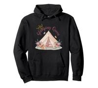 Glamping Queen, Camping Glamour et Aventure en Plein air Sweat à Capuche