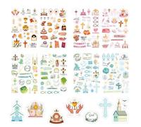 GlamRays 205 colles chrétiennes pour baptême, religion et cadeaux de Pâques