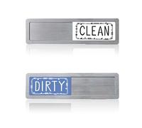 GlamRays Aimant Indicateur Sale Propre pour Lave-Vaisselle, Plaque Magnétique Lave-Vaisselle Réfrigérateur (Blanc-Bleu)