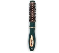 Glam’Up Paris - Brosse Ronde Brushing - Brosse Mini avec Céramique Thermique - Longue Tenue - Idéal Cheveux Courts et Mi-longs - Vert Rose Gold