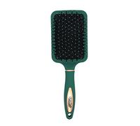 Glam'Up Brosse à cheveux Maxi Carré démêlante avec poignée Soufflet 26x9x3,5 cm Vert Rose Gold