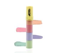 Glam'Up Paris - Correcteur de Teint 4 Couleurs - Anti-Cernes - Neutralise les Rougeurs et les Teints Jaune - Concealer - Correction des Imperfections (Orange/Rose/Parme/Vert)