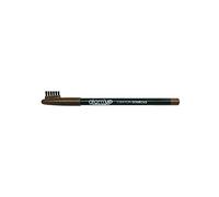 Glam'Up Paris - Crayon à Sourcils avec Brosse - Longue Tenue - Finition Naturelle et Définie - Application Précise - N°02 - Marron Foncé