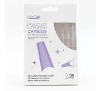 Glam'Up Paris - Demi-Capsules Extension d’Ongle x 120 - Carrées Pointes Fines