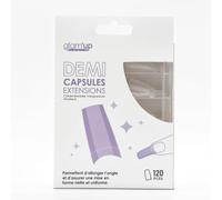 Glam'Up Paris - Demi-Capsules Extensions d’Ongles x 120 - Carrées Bombées