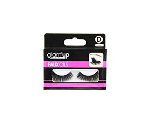 Glam'Up Paris - Faux Cils Épais avec Colle - Réutilisables Effet Dramatique