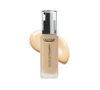 Glam'Up Paris - Fond de Teint Fluide - Longue Tenue - Haute Couvrance - Tous Types de Peaux - Flacon Doseur avec Pompe - 35 ml - N°1 - Beige Clair