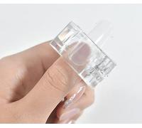 Glam'Up Paris - Lot de 5 Pinces de Pose à Ongles - Clip pour Extension d’Ongles - Polygel Nail Clips - pour Pose Rapide et Précise - Outil Manucure Nail Art Gel UV