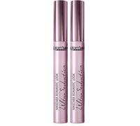 Glam'Up Paris - Mascara Intense - Effet Faux Cils - Romantic Look - Volume et Longueur - Noir (Lot de 2)