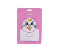 Glam'Up Paris - Masque en Tissus Chat Kawaii - à l’Acide Hyaluronique - Hydratant & Raffermissant - Tous Types de Peaux