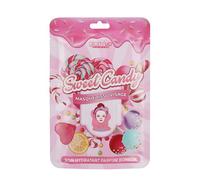 Glam'Up Paris - Masque en Tissus Hydratant Sweet Candy - Skincare Visage - Hydrate & Calme - Tous Types de Peaux - K-Beauty - Parfum Bonbon