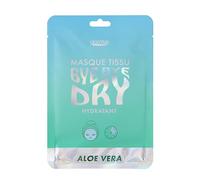 Glam'Up Paris - Masque Tissu Bye Bye Dry - Hydrate et Calme - Tous types de Peaux - K-Beauty - N°2 à l’Aloe Vera