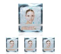 Glam'Up Paris - Masque Visage Hydrogel - Masque Hydratant au Collagène - Effet Glass Skin - Raffermit la Peau - Resserre les pores - K-Beauty (Lot de 4)
