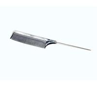 Glam'Up Paris - Peigne Queue de Rat Acier Inox - Dents Fines Noir