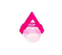 Glam'Up Paris - Perfect Trio Houpettes Triangulaires en Velours Doux - Réutilisables - pour Application de Poudre ou Fond de Teint - 3 Pièces