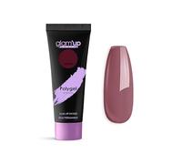 Glam'Up Paris - Poly Gel Semi-Permanent - Gel d'Extension en Tube - Gel de Construction Ongles UV - Art Design pour Ongles - Facile à Utiliser - Longue Durée - Bordeaux