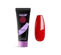 Glam'Up Paris - Poly Gel Semi-Permanent - Gel d'Extension en Tube - Gel de Construction Ongles UV - Art Design pour Ongles - Facile à Utiliser - Longue Durée - Framboise