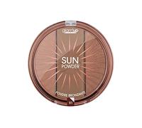 Glam'Up Paris - Trio Soleil 3 Étapes - Palette Poudre de Soleil - Bronzante et Contouring - Effet Bonne Mine - 29 gr