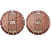 Glam'Up Paris - Poudre 3 étapes - Trio Soleil - Palette Bronzante et Contouring - Effet Bonne Mine - 29 gr (Lot de 2)