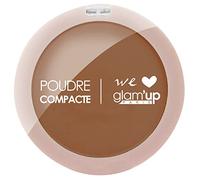 Glam'Up Paris - Poudre Compacte Longue Tenue Fini Mat Naturel - N°5 Moka