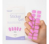 Glam'Up Paris - Sticker Gel Semi-Permanent Longue Tenue 3 Semaines - Rose Pin-Up