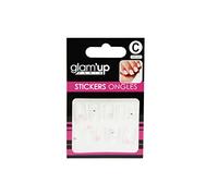 Glam'Up Paris - Stickers pour Nail Art - Autocollants Nail Art pour Décoration Ongles - Nail Art Design Manucure - Facile à Utiliser - N°167 - Cœurs