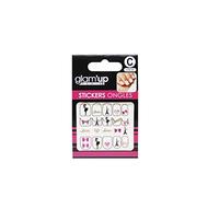 Glam'Up Paris - Stickers pour Nail Art - Autocollants pour Décoration Ongles - Design Manucure - Facile à Utiliser - N°187 - Stones Paris