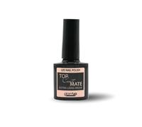 Glam'Up Paris - Top Coat Mat Semi-Permanent - Vernis Gel UV - Longue Tenue - Hema Free - Facile à Appliquer