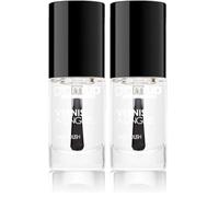 Glam'Up Paris - Vernis à Ongles - Ultra Brillance - Longue Tenue - Séchage Rapide - N°100 - Transparent Clair (Lot de 2)