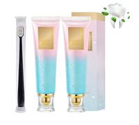 Glamvorateeth Whitening Toothpaste, Niacinamide Toothpaste Triple Whitening, Toothpaste Natural Gentle, Gum Protection, Fresh Whitening (2PCS)