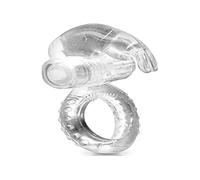 Glamy Anneau de Pénis Vibrant avec Stimulateur de Clitoris