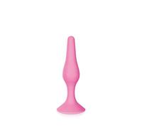 Glamy Plug Anal Ventouse Rose Initiation Taille S