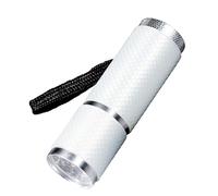 Glamza Mini lampe à ongles portable de voyage LED professionnelle pour séchage rapide du vernis Blanc