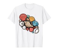Glaneur De Plage Collectionneur Coquillages Ramassage T-Shirt