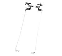 Glanhbnol 1 paire de charnières de rechange pour ordinateur portable G6-2000 G6Z-2000 G6-2100 L&R - Charnière LCD gauche et droite