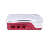 Glanhbnol Boîtier pour RPi Generation 5B Boîtier multifonction rouge blanc avec boîtier de ventilateur PWM Boîtier durable