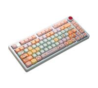 Glanhbnol Lot de 135 touches avec motif animal PBT Sublimation de couleur pour 61 63 64 68 82 84 87 96 98 100 104 108 Clavier mécanique 144 touches
