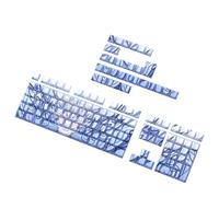 Glanhbnol Lot de 136 touches translucides avec impression latérale Dragon pour claviers mécaniques