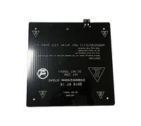 Glanhbnol Partie d'imprimante 3D noire 24 V 140 W - Plateau chauffant en aluminium - Pour imprimante 3D - 240 x 240 x 3 0 mm - Plaque Hotbed