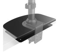 Glanhbnol Plaque de montage en acier renforcé pour moniteur - Compatible avec la plupart des supports de moniteur - Pinces C - Installation de rembourrage antidérapant - Coussinets antidérapants